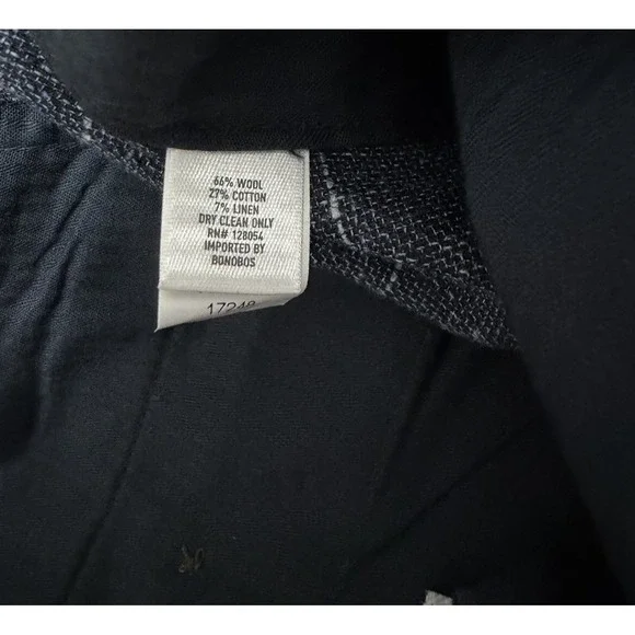 Bonobos Glen Plaid Windowpane Wool Blend Suit Dress Pant Mens 35x30 Athletic Fit - Picture 9 of 9